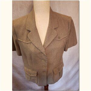 Women's Short Sleeve Blazer